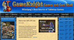 Desktop Screenshot of gameknight.ca